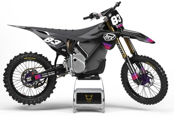 Kit déco motocross Stark Varg - Charge - Noir