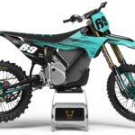 Kit déco motocross Stark Varg - Comet - Bleu