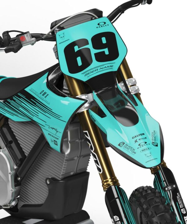 Kit déco motocross Stark Varg - Comet - Bleu 2