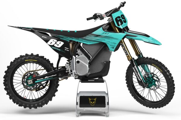 Kit déco motocross Stark Varg - Comet - Bleu