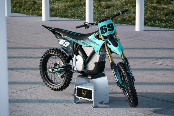 Kit déco motocross Stark Varg - Comet - Bleu Promo