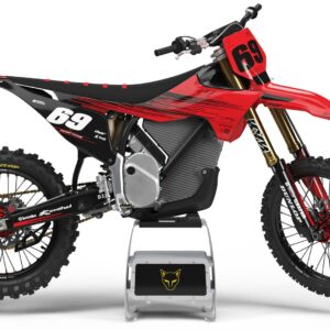 Kit déco motocross Stark Varg - Comet - Rouge