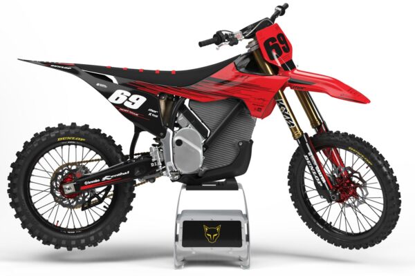 Kit déco motocross Stark Varg - Comet - Rouge