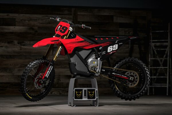 Kit déco motocross Stark Varg - Comet - Rouge Promo