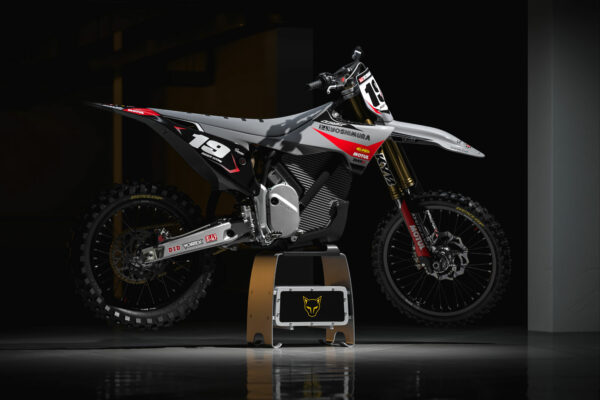 Kit déco motocross Stark Varg - Competition - Gris Promo