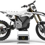 Kit déco motocross Stark Varg - Creed - Blanc