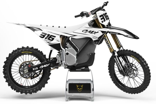 Kit déco motocross Stark Varg - Creed - Blanc