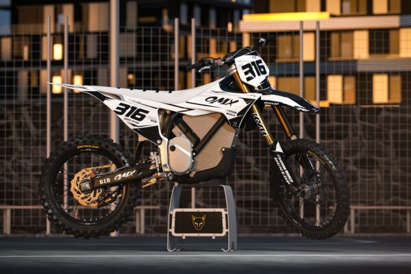 Kit déco motocross Stark Varg - Creed - Blanc Promo