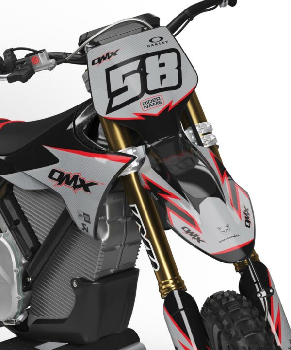 Kit déco motocross Stark Varg - Enigma - Gris 2