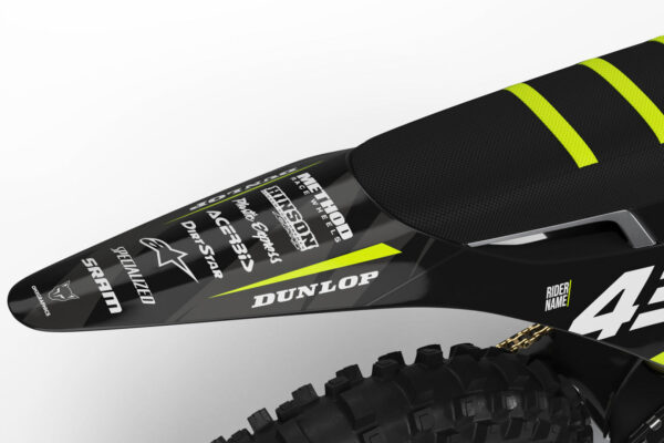 Kit déco motocross Stark Varg - Frost - Lime 3