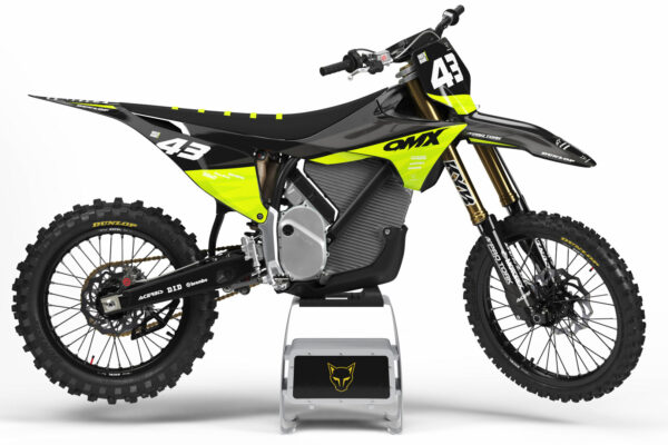 Kit déco motocross Stark Varg - Frost - Lime