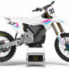 Kit déco motocross Stark Varg - Glitch - Rose