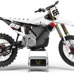 Kit déco motocross Stark Varg - Japan - Blanc