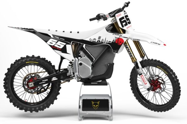 Kit déco motocross Stark Varg - Japan - Blanc