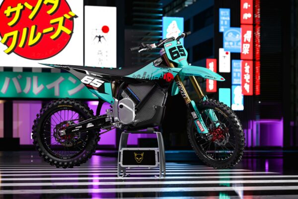 Kit déco motocross Stark Varg - Japan - Teal Promo