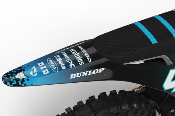 Kit déco motocross Stark Varg - Pixel - Bleu 3