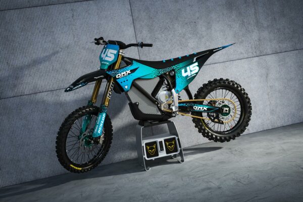 Kit déco motocross Stark Varg - Pixel - Bleu Promo