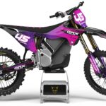 Kit déco motocross Stark Varg - Pixel - Rose