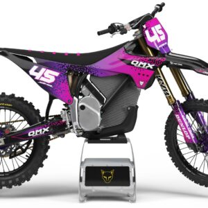 Kit déco motocross Stark Varg - Pixel - Rose