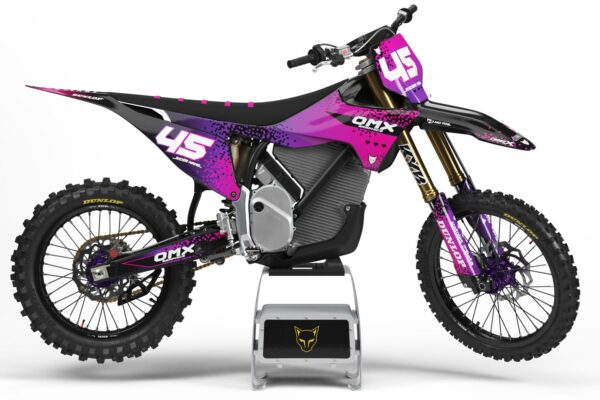 Kit déco motocross Stark Varg - Pixel - Rose