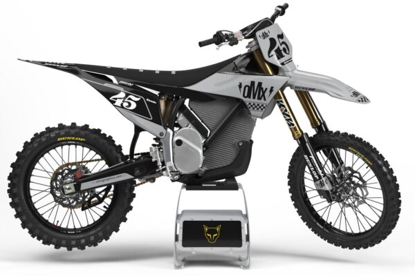 Kit déco motocross Stark Varg - Race - Gris