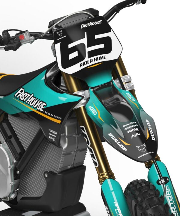 Kit déco motocross Stark Varg - Reckless - Bleu 2