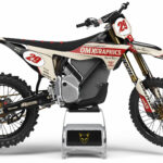 Kit déco motocross Stark Varg - Redline - Retro Beige