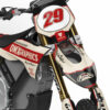 Kit déco motocross Stark Varg - Redline - Retro Beige 2