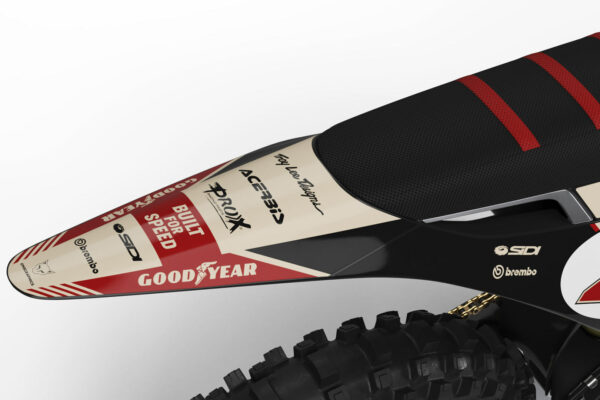 Kit déco motocross Stark Varg - Redline - Retro Beige 3