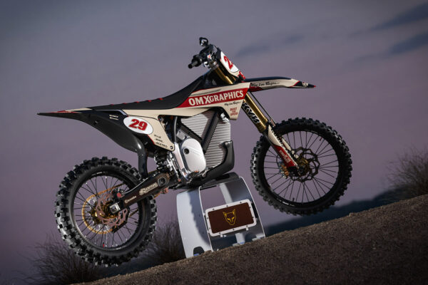 Kit déco motocross Stark Varg - Redline - Retro Beige Promo