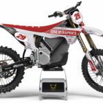 Kit déco motocross Stark Varg - Redline - Retro Gris