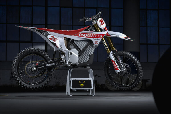 Kit déco motocross Stark Varg - Redline - Retro Gris Promo