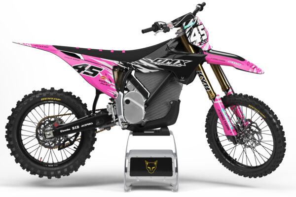 Kit déco motocross Stark Varg - Ripcore - Rose