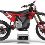 Kit déco motocross Stark Varg - Smash - Rouge