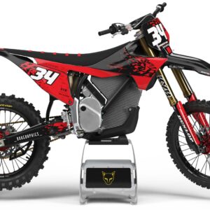 Kit déco motocross Stark Varg - Smash - Rouge