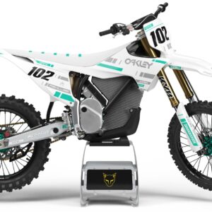 Kit déco motocross Stark Varg - Split - Blanc