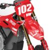 Kit déco motocross Stark Varg - Split - Rouge 2