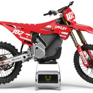 Kit déco motocross Stark Varg - Split - Rouge