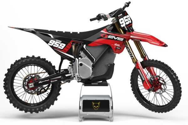 Kit déco motocross Stark Varg - Syndicate - Rouge
