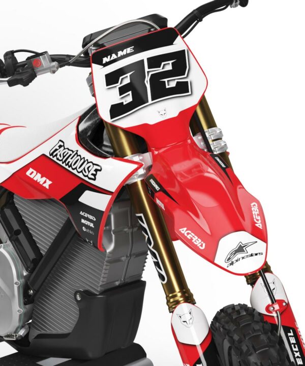 Kit déco motocross Stark Varg - Trace - Rouge 2