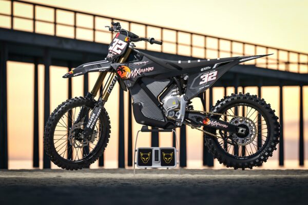 Kit déco motocross Stark Varg - Tropical - Gris Promo