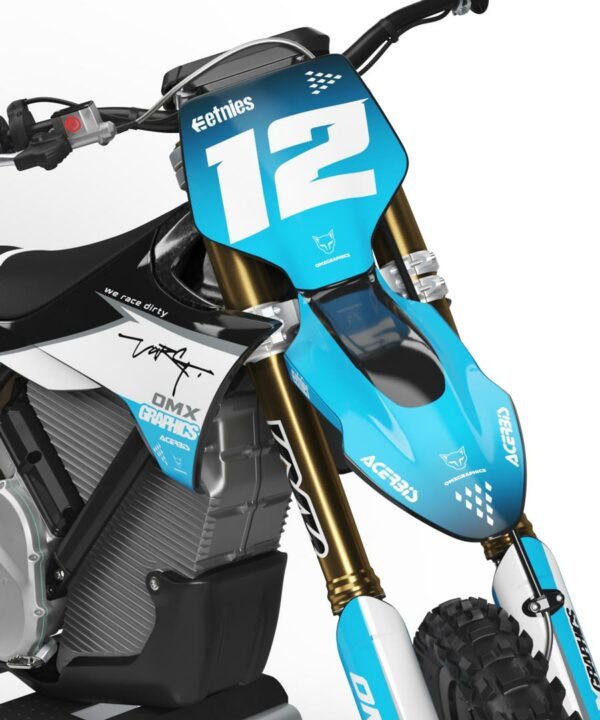 Kit déco motocross Stark Varg - Vendetta - Bleu 2