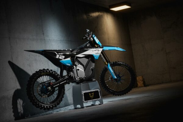 Kit déco motocross Stark Varg - Vendetta - Bleu Promo