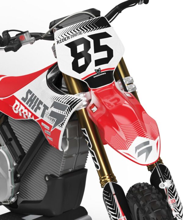 Kit déco motocross Stark Varg - Voltage - Rouge 2