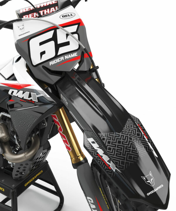 Kit déco motocross Suzuki - Amaze - Gris 2