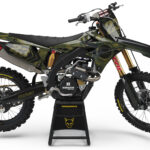 Kit déco motocross Suzuki - Army - Camo