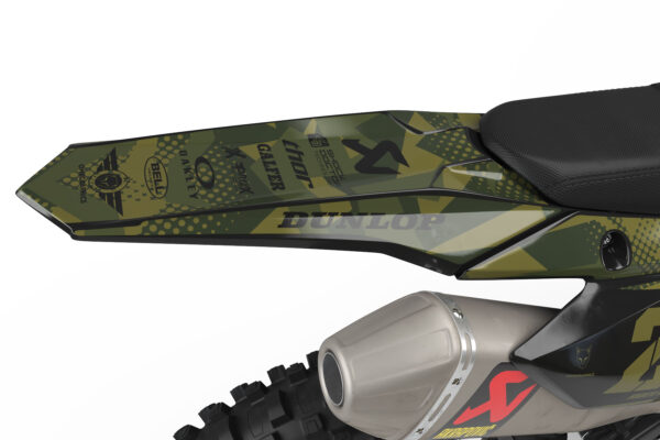 Kit déco motocross Suzuki - Army - Camo 3