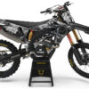 Kit déco motocross Suzuki - Army - Gris