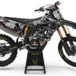 Kit déco motocross Suzuki - Army - Gris