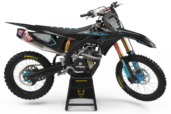 Kit déco motocross Suzuki - Avenger - Noir